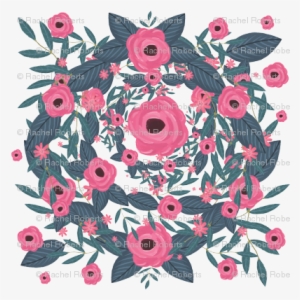 Swifting Floral Wreath - Wreath