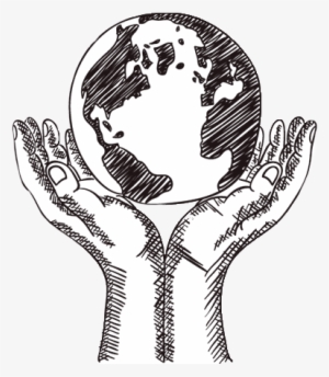 P1 Hands Globe - Beti Bachao Beti Padhao Painting