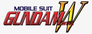 Gundam Wing - Mobile Suit Gundam Logo Png