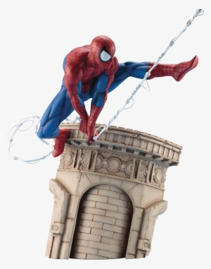 The - Spiderman Statue Web