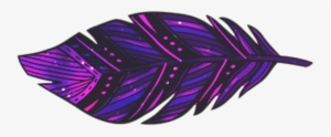 Feather Feathers Ftestickers Purple - Illustration