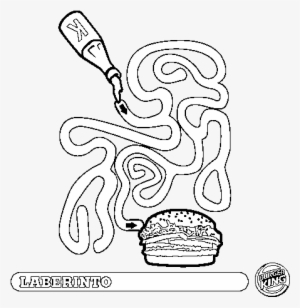 Dibujo De Laberinto Para Colorear - Laberinto Para Pintar