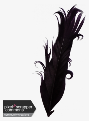 Purple Feather - Headpiece