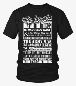 The Impala Has All The Things - Virgo Shirt Quotes