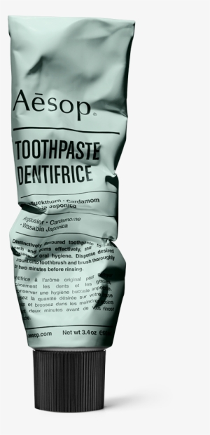 Aesop Personal Toothpaste 60ml Large - Aesop Toothpaste - 843x1000 PNG ...