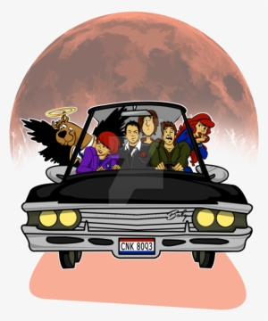 Image Result For Supernatural And Scooby Doo - Angel Slouchy V-neck Super Doo Gang