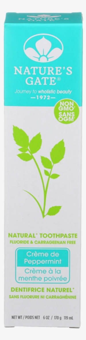 Natures Gate Herbal Creme De Peppermint Toothpaste - Nature's Gate - Natural Toothpaste Crme De Cinnamon