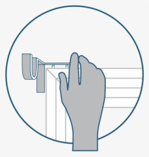 1place Bracket - Curtain Rod