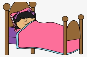 Pin Sleeping Clipart Png - Sleep In Bed Clipart