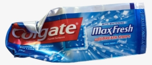 Footprint And Waste, I Exert No Small Effort Getting - Colgate Max Toothpaste, Fresh Clean Mint, 230ml