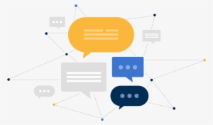 Open Source Chat Bubbles And Connected Dots - Open-source Software