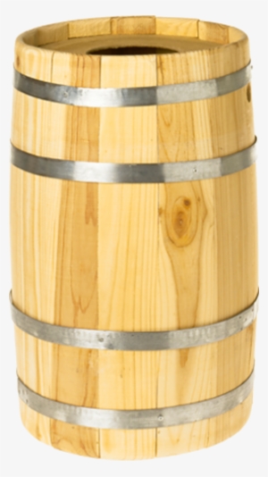 Wooden Barrel For Shrovetide, , Large - Lumber