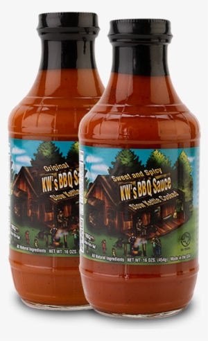 Kw's Bbq Sauce Bottle - Can T Stop Smokin Bbq Sauce Bottle