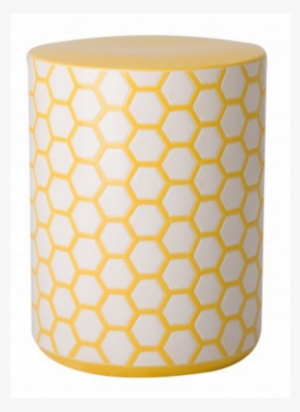 Beehive Yellow Garden Stool - Lampshade