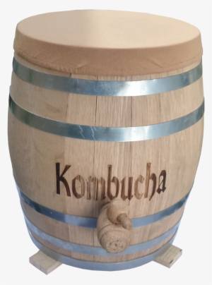 Oak Barrel Kombucha Brewing