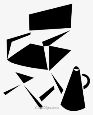 Director's Chair Royalty Free Vector Clip Art Illustration - Cadeira De Diretor Png