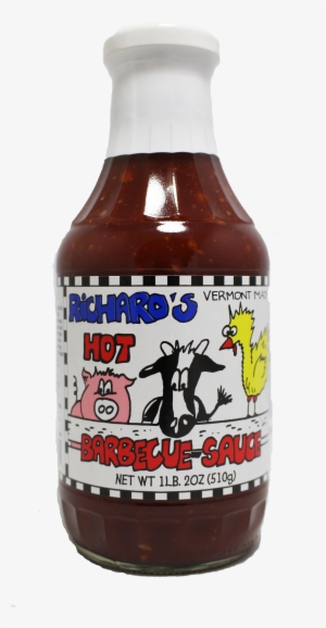 Richard's Hot Bbq Sauce - Richards Barbecue Sauce, Hottest - 3 Oz Jar