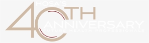 Cybis Hosa 40thlogo Blue Web - Graphic Design