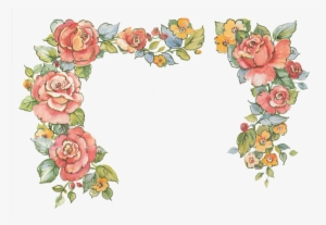 Jinifur Border Rosesjinifur On Deviantart - Flower Borders
