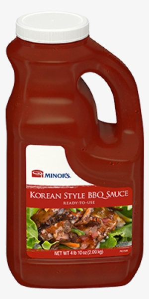 Minor's Korean Style Bbq Rtu Sauce 4 X
