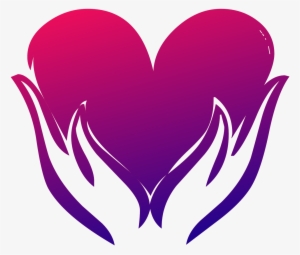 Love Pendant Necklace - Silver Plated -