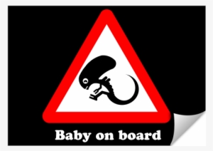 Society6 Baby On Board Cool Throw Blanket - 51" X 60"