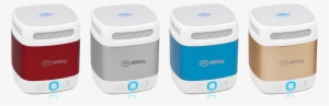 Available In Red, Silver, Blue, And Gold - Miibox Mini Blue Bluetooth ,nfc Speaker With Microphone,built-in