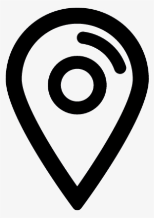 Map Pointer With Shine Vector - Position Symbol