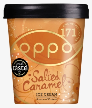 Oppo 475ml Icecream Visuals Caramel- No Mirror