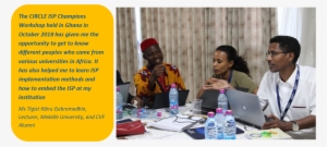 The Isp Has Been A Remarkable Success, With Many Institutional - Sitting