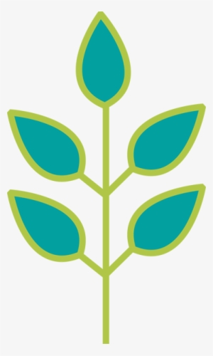 Vinilo Infantil Rama Y Hojas Verdes - Ramas Con Hojas Dibujos