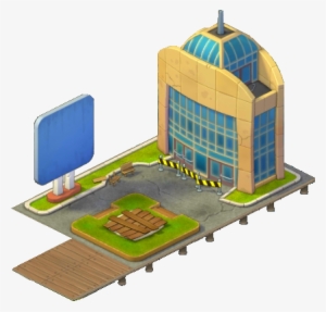 Co-op Building Broken - Co Op Building In Township