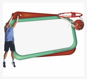 Photo Frame 0000720 - Basketball Frame Transparent Png