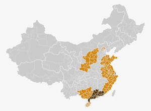 It Visualizes Both The Provinces And Cities Borders - Map Of China