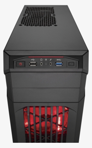 Corsair Spec 01 Carbide Series Red Led Atx Mid Tower - Spec 01 Corsair
