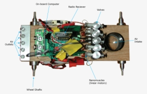 An Annotated Top View Of The Balloon Car - Car