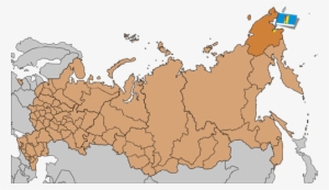 Location Anadyr Map Of Russian Subjects, 2008 03 01 - Russia Map