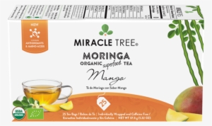 Organic Moringa Superfood Tea, 25 Individually Sealed
