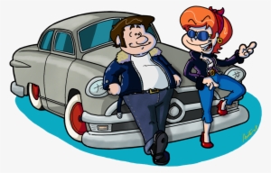 50s Car Clipart - 1950s Cartoon