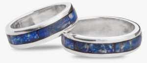 Plat-18 - Anillos De Compromiso Lapislazuli