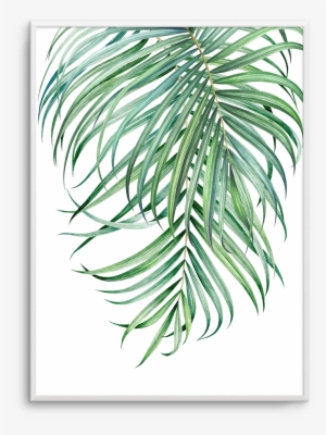 Watercolour Palms No 2 - Watercolor Painting