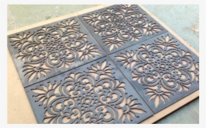 Vector Arabesque - Cnc Router Working On Decorative Panel In Shutterstock