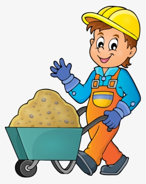 Construção - Construction Worker Clipart Png