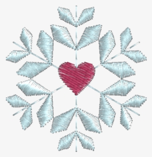 Floco De Neve Coração - Portable Network Graphics