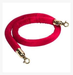 5′ Red Stanchion Rope - Beistle Red Rope Stanchion Set