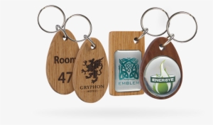 Real Wood Keyrings - Key Rings Hd Png