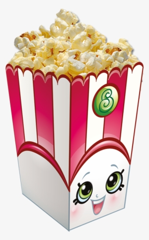 Caixa Para Pipoca Shopkins - Personalizado Junino Carrinho Pipoca Molde