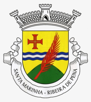 Escudo De Ouro, Faixa Ondada De Três Tiras, De Azul - Vieira Do Minho