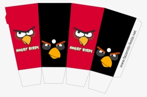 Kit Festa Angry Birds Caixa De Pipoca - Kit Festa Angry Birds