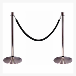 Rope And Post Barrier